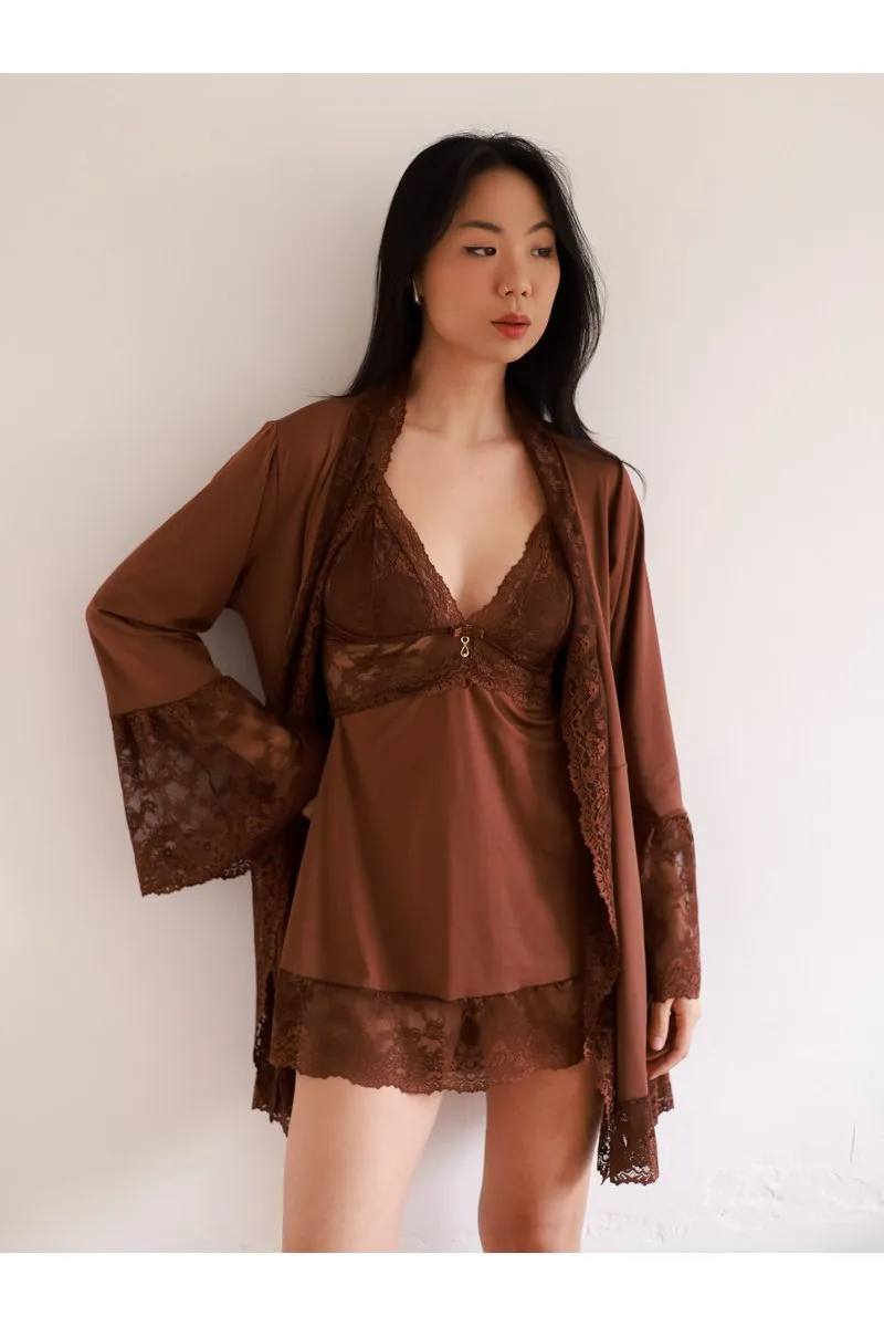 Conjunto Noix Royale Camisola + Calcinha — lateral